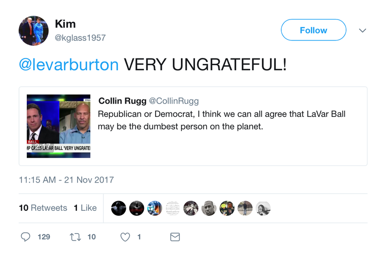Illustration for article titled LeVar Burton Is a National Treasure, so How Dare Trump Voters Confuse Him With LaVar Ball?